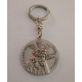 Llavero metal con la imagen de Jesús del Gran Poder Llavero metal con la imagen de Jesús del Gran Poder